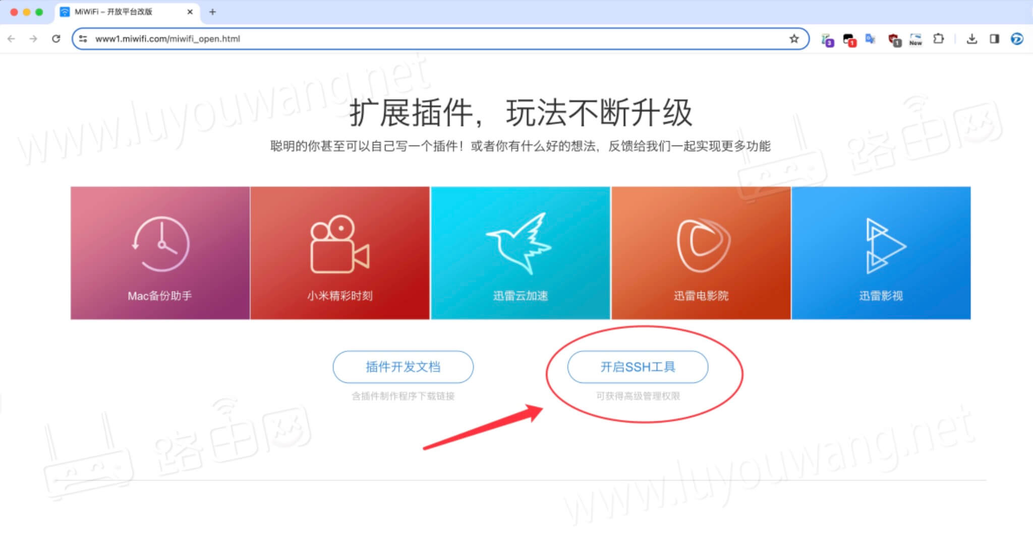 开启ssh工具
